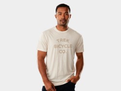 TREK Bicycle Tonal T-Shirt CREAM