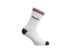 Cyklistické ponožky RAPHA LOGO bílá