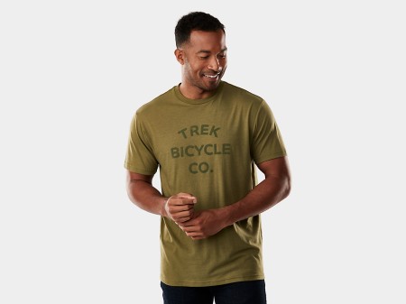 TREK Trek Bicycle Tonal Unisex T-Shirt OLIVE
