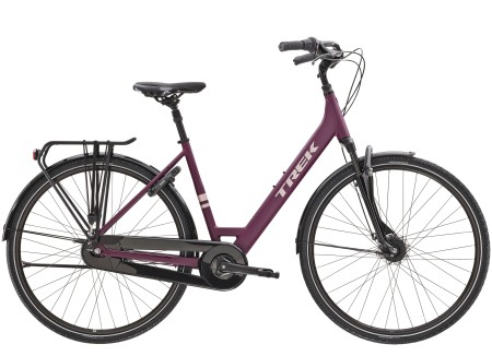 TREK District 2 Equipped Lowstep MATTE MULBERRY